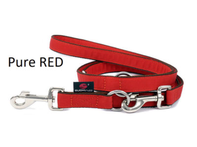 Hundeleine rot (pure red)