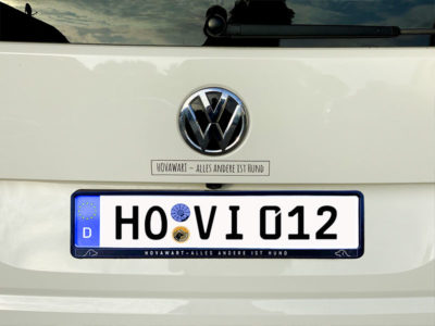 Kennzeichenhalter Hovawart