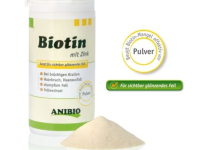 Biotin für ein glänzendes Fell