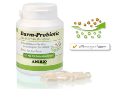 Probiotikum zum wiederaufbau der Darmflora beim Hund