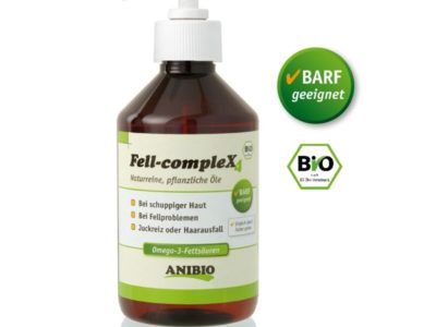 Die 4 naturreinen pflanzlichen BIO-Öle helfen bei schuppiger Haut, Fellproblemen