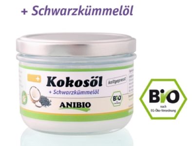 Kokosöl mit Schwarzkümmelöl 100% Bio