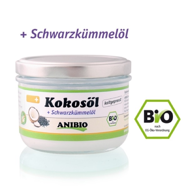 Kokosöl Kokosöl mit Schwarzkümmelöl 100% Bio