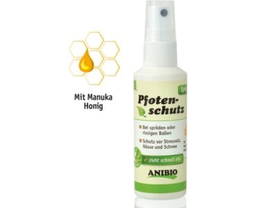 Pfotenschutz Rein natürlicher Langzeitschutz bei spröden oder rissigen Ballen und zum Schutz vor Streusalz und Schnee