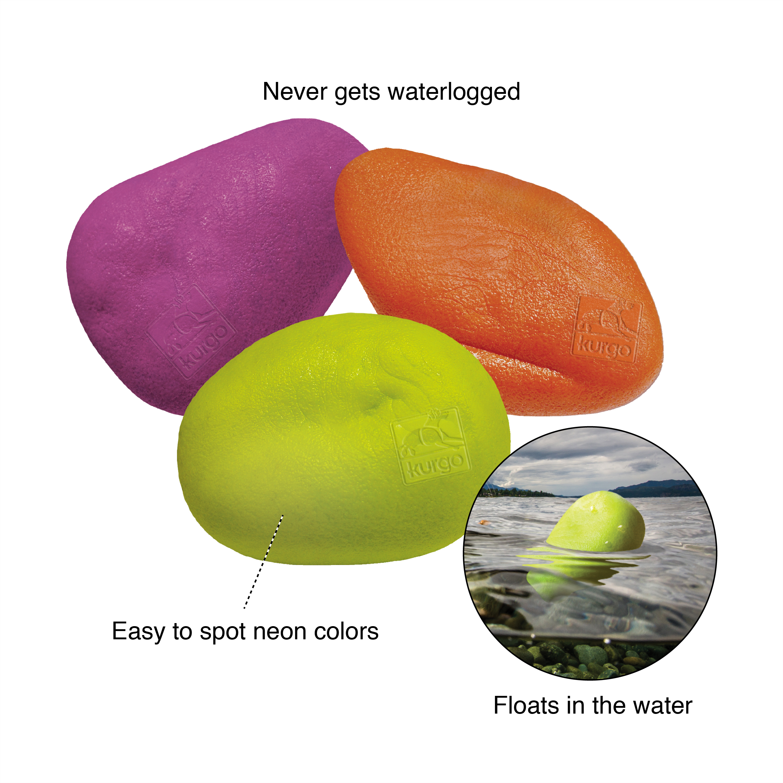 Skipping Stones Dein Hund und du werden diese über das Wasser hüpfende Steine lieben.