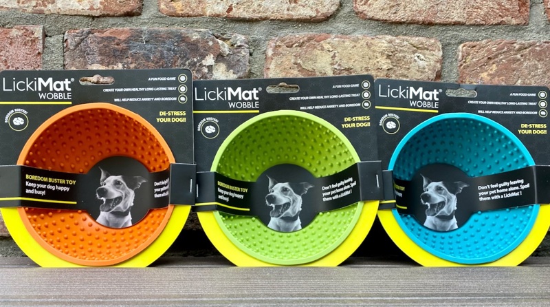 Wobble in drei Farben1 Licki Mat Wobble in drei Farben