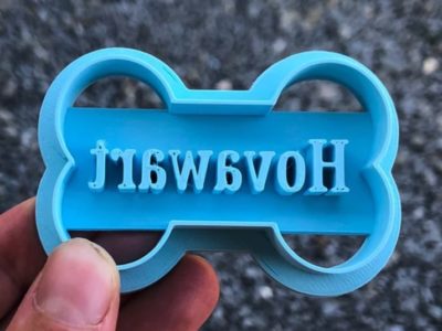 Keksausstecher Hovawart Knochen