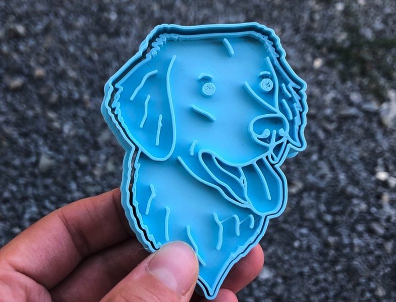 Keksaustecher-hovawart-kopf2 Keksaustecher Hovawart Kopf