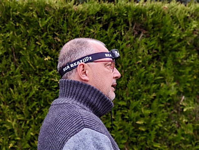 Stirnlampe Hundespaziergang - 1 2 Stirnlampe