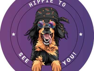 Aufkleber Hovawart Outdoor