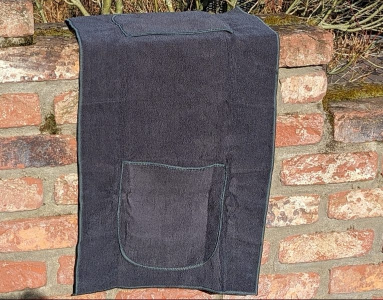 Hundehandtuch mit Taschen Hundehandtuch mit Taschen